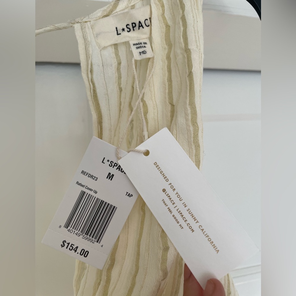NWT Rafael Cover Up Dress in Tapioca from
L*SPACE in M - Picture 9 of 9